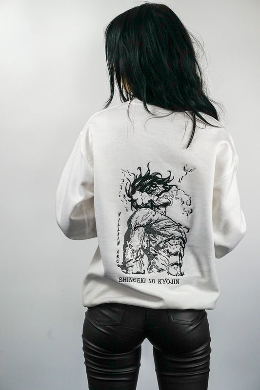 Shingeki no Kyojin (White Sweatshirt)