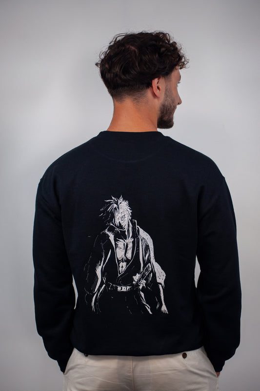 The Wind Hashira. (Black Sweatshirt)